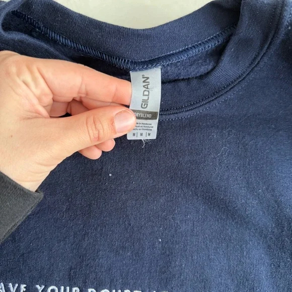 Bitty & Beau’s Coffee Leave Your Doubt At The Door Crewneck Size Medium - Picture 6 of 8